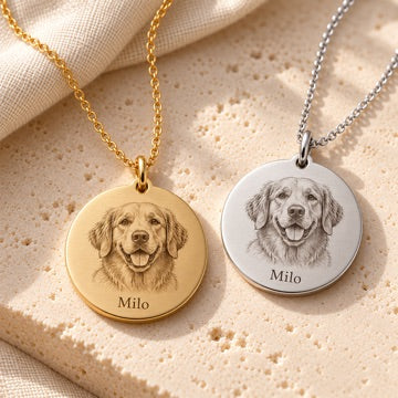 AI concept of a gold and silver necklace pair; this add-on adds one second necklace